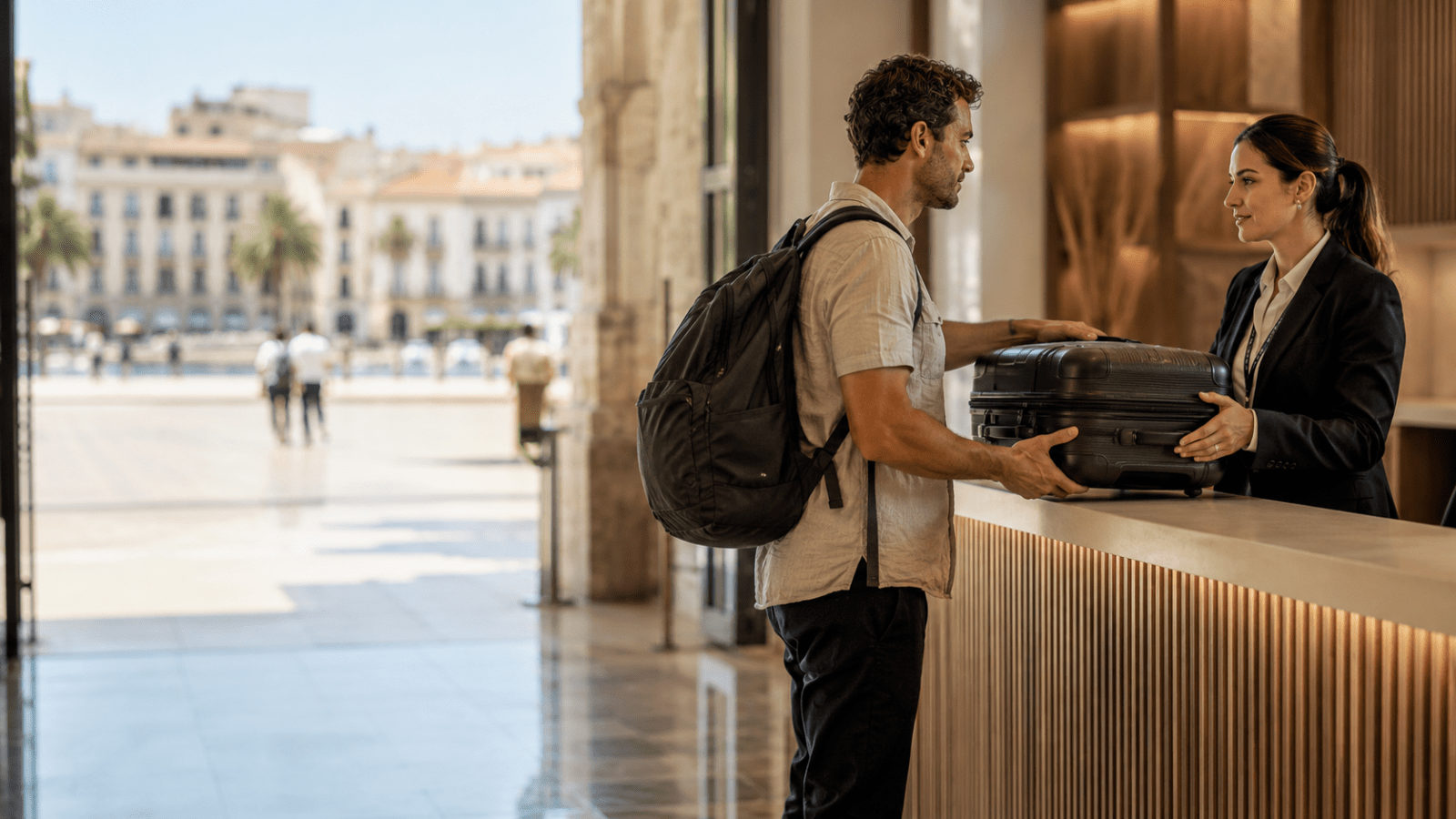 Luggage storage in Malaga for travelers