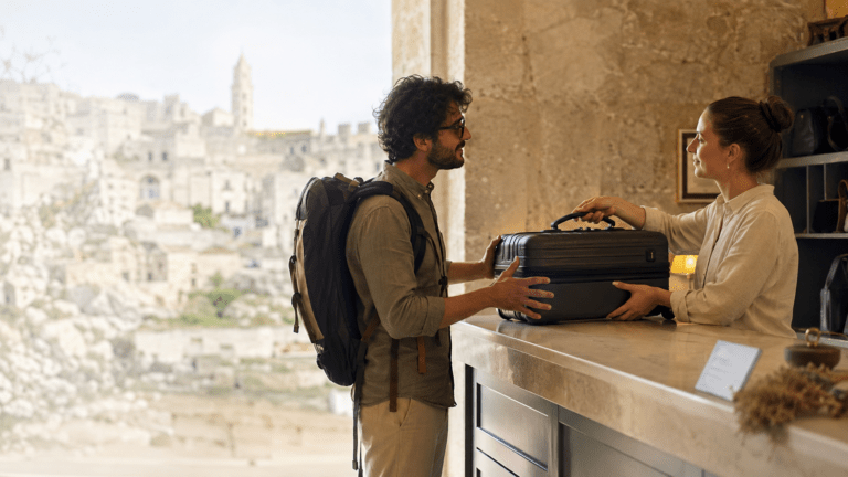 Luggage storage in Matera near the Sassi