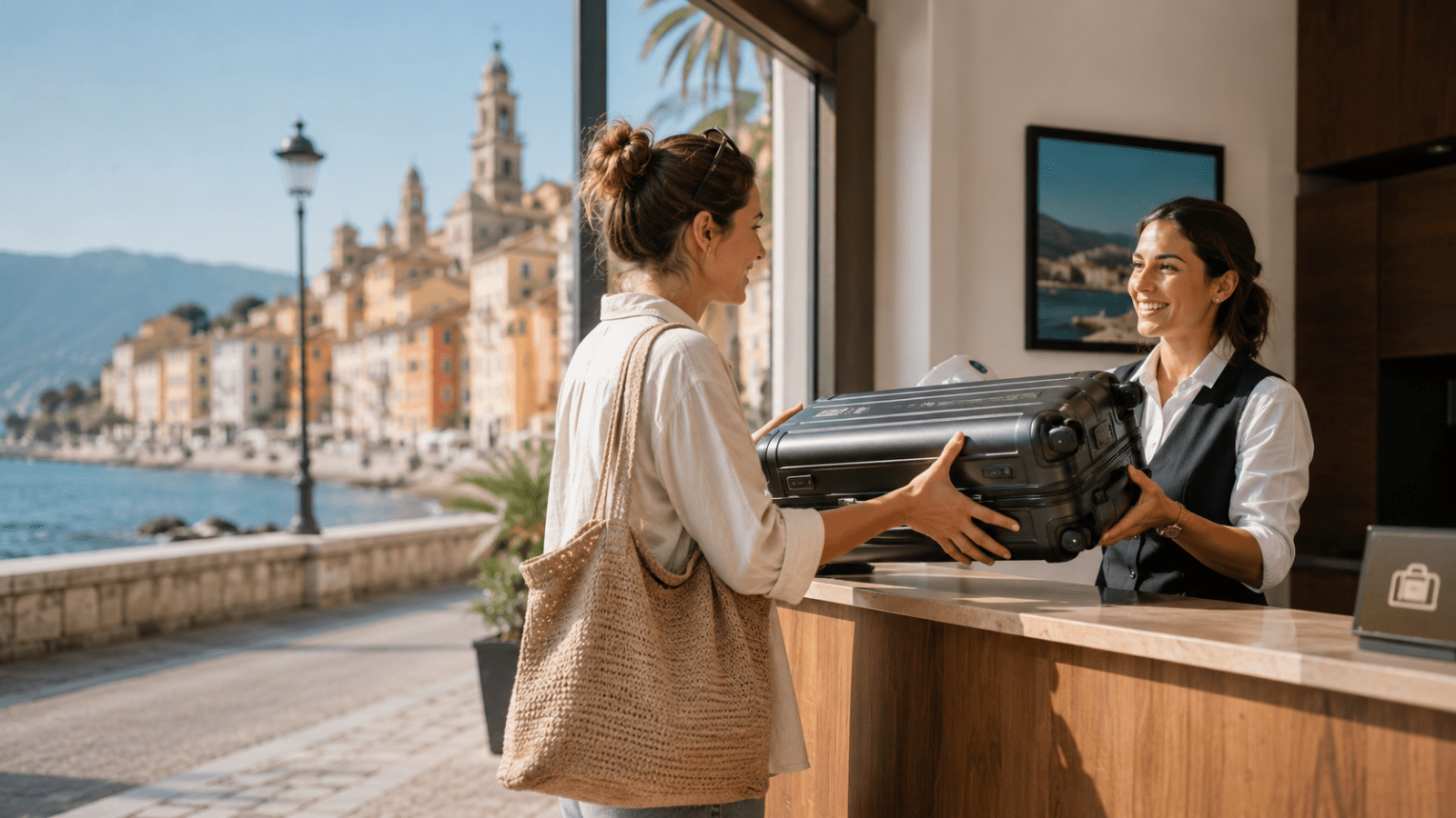 Luggage storage in Menton for travelers