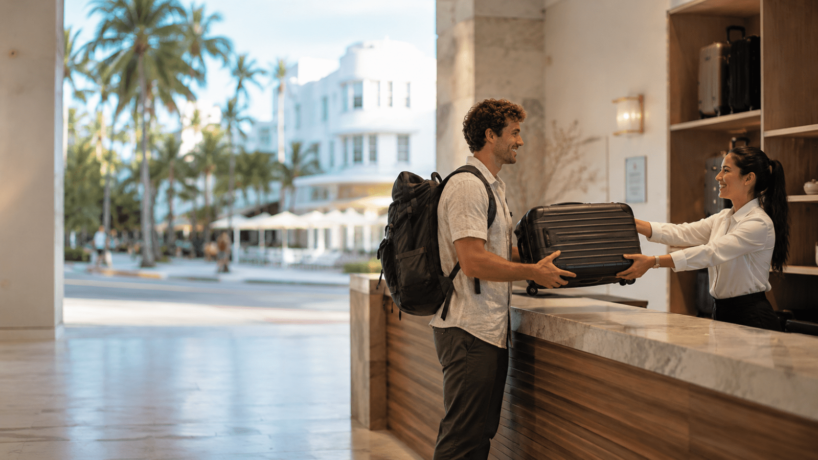 Luggage storage in Miami for travelers