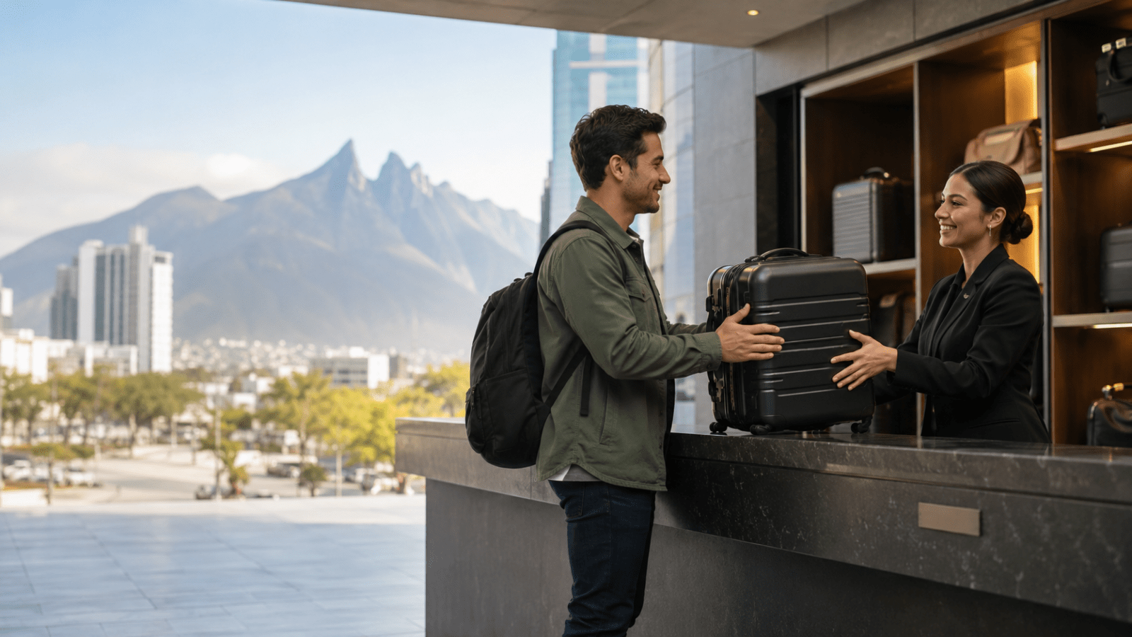 Luggage storage in Monterrey for travelers
