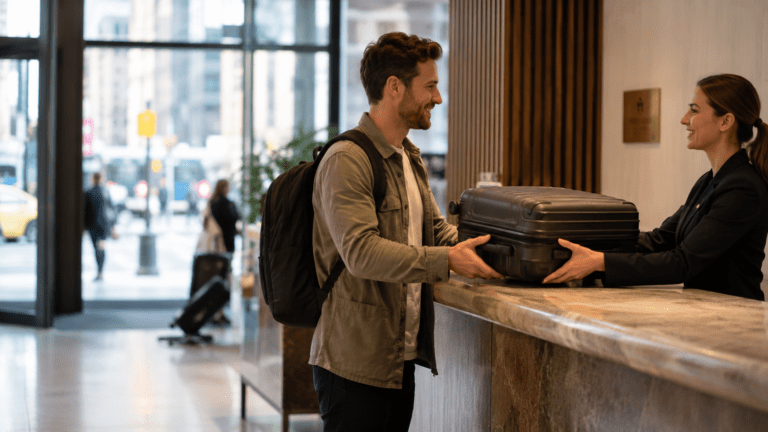 Luggage storage in New York for travelers