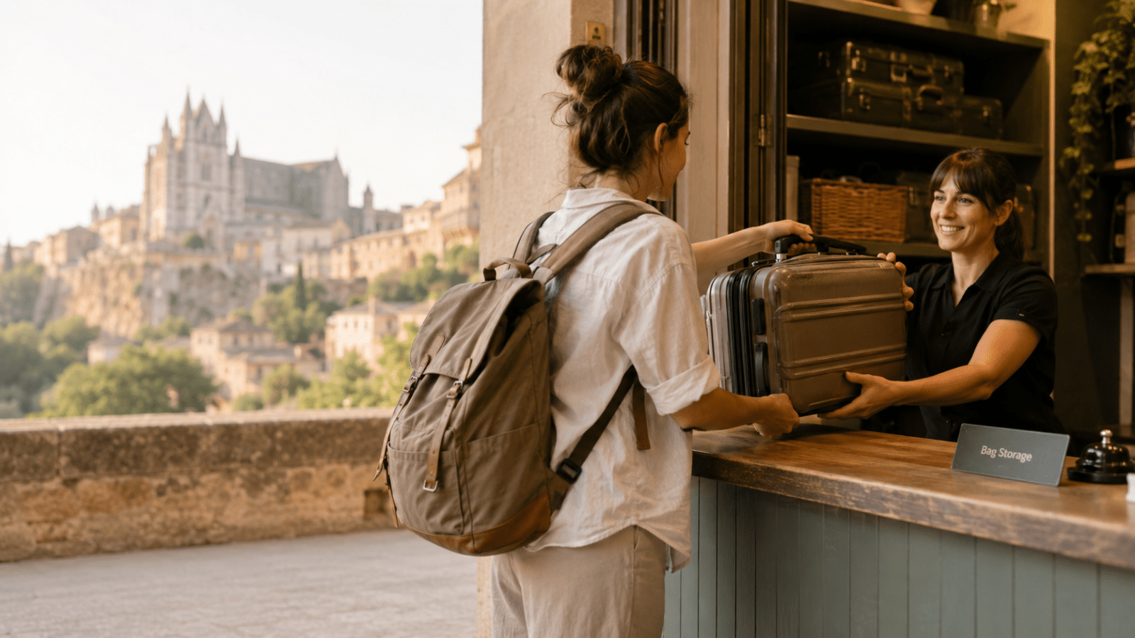 Luggage storage in Orvieto for travelers