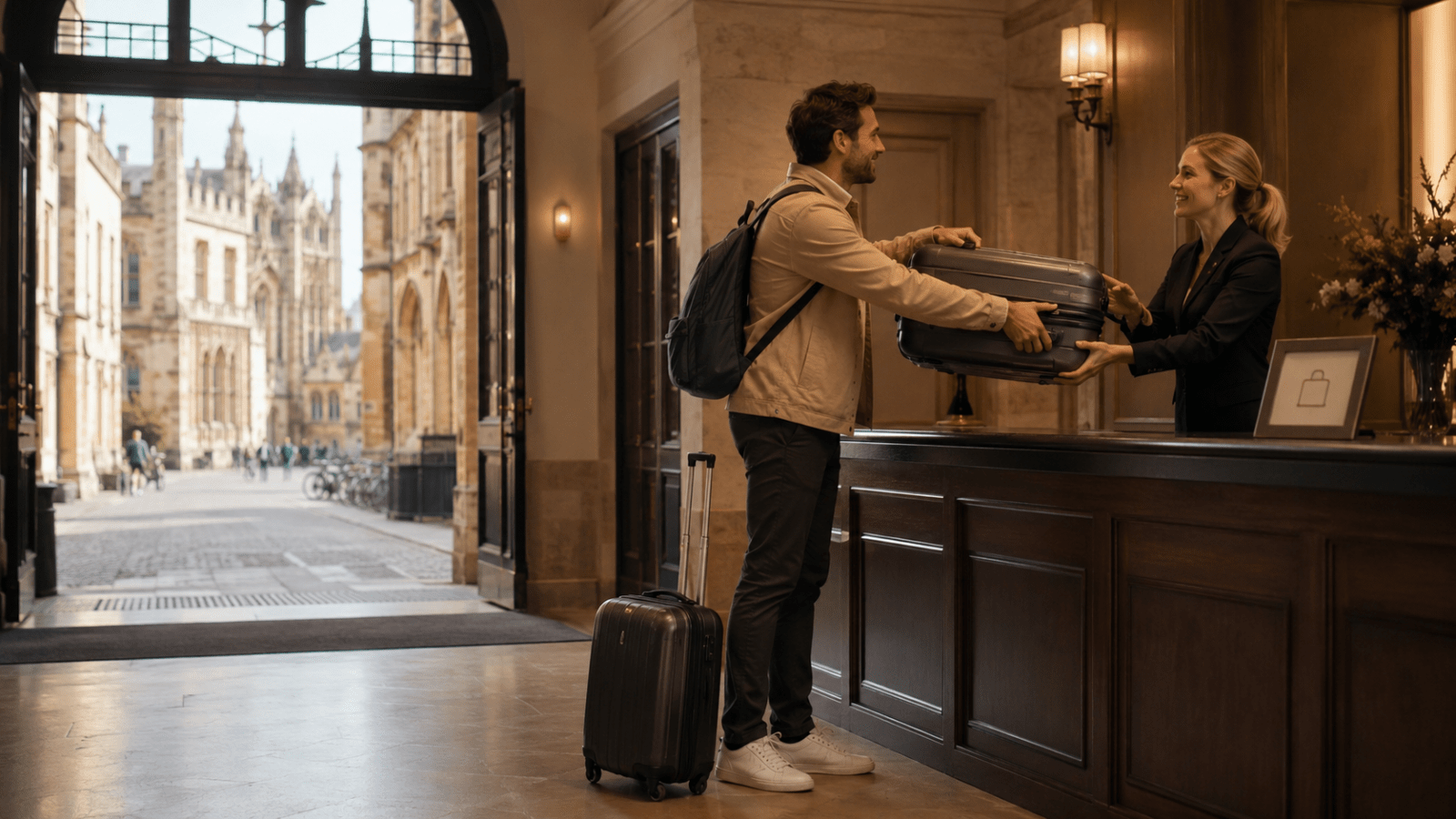 Luggage storage in Oxford for travelers