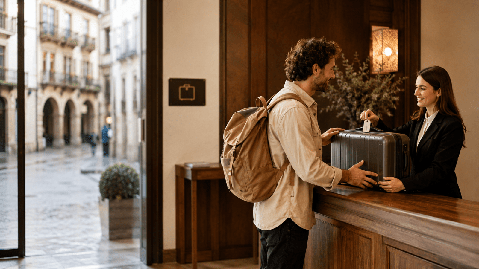 Luggage storage in Pamplona for travelers