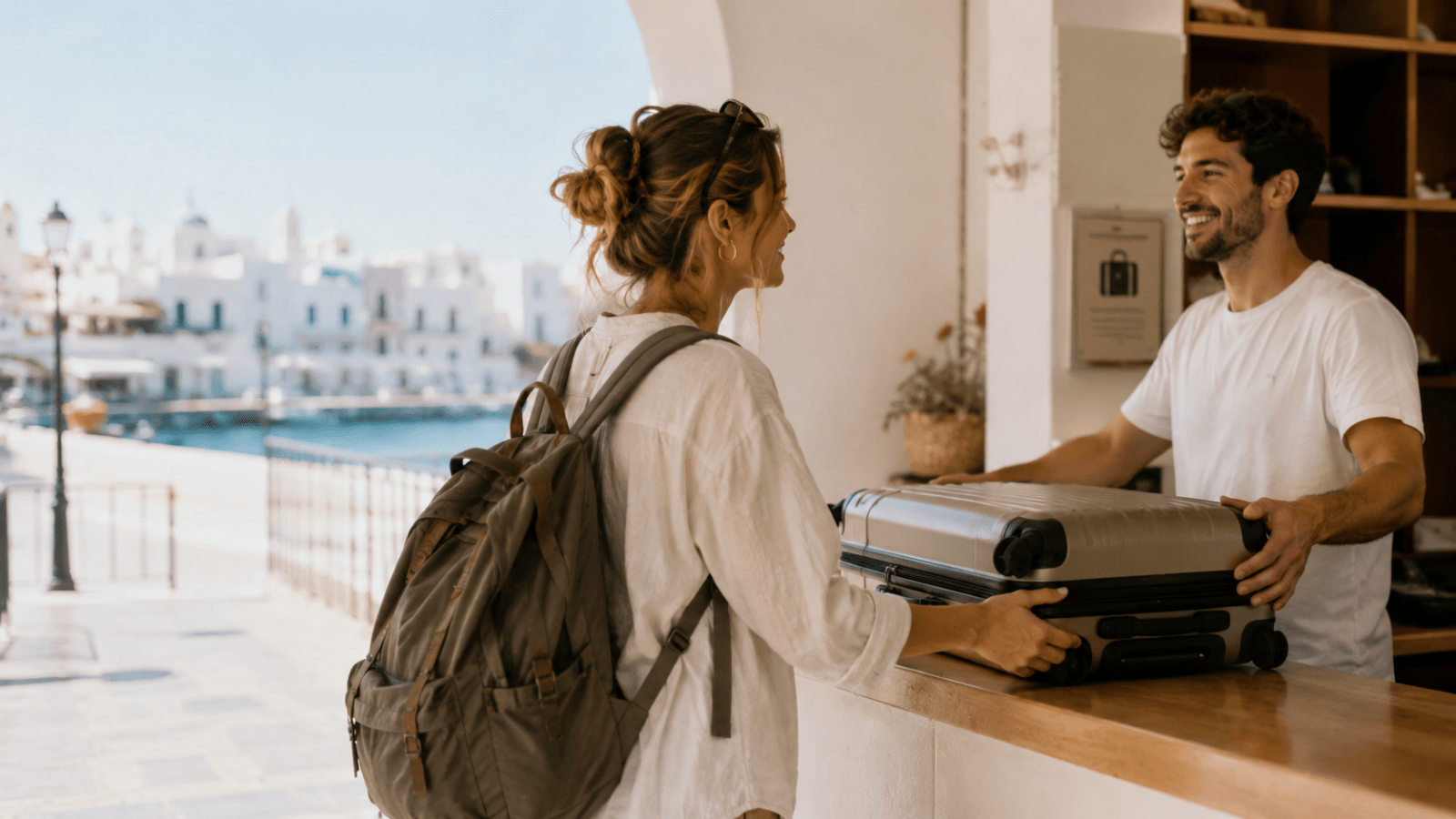 Luggage storage in Paros for travelers