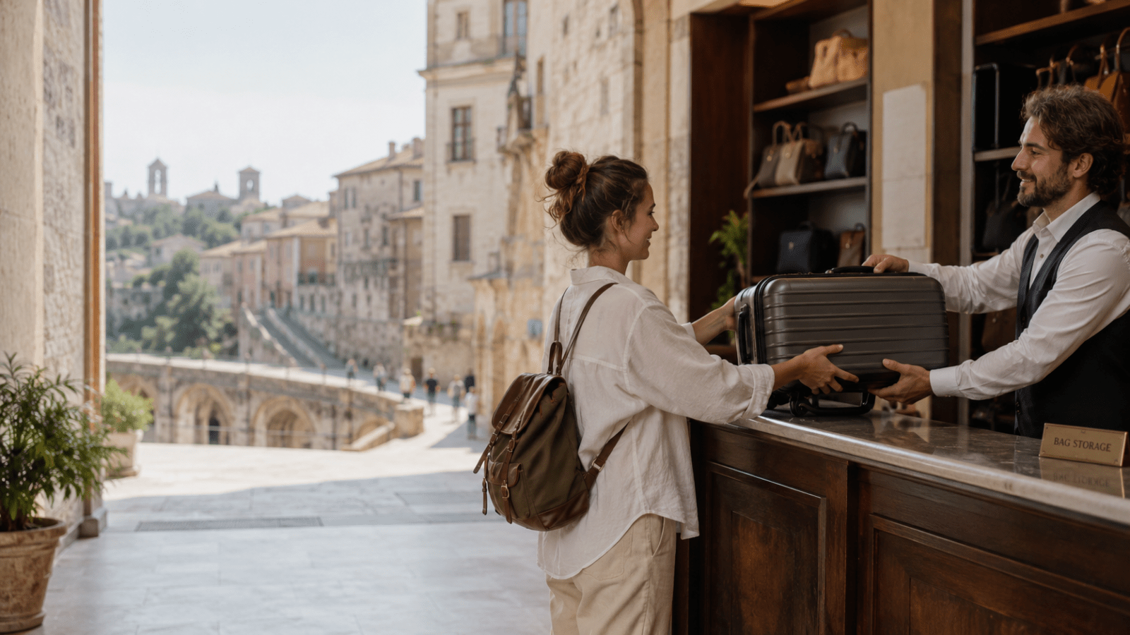 Luggage storage in Perugia for travelers