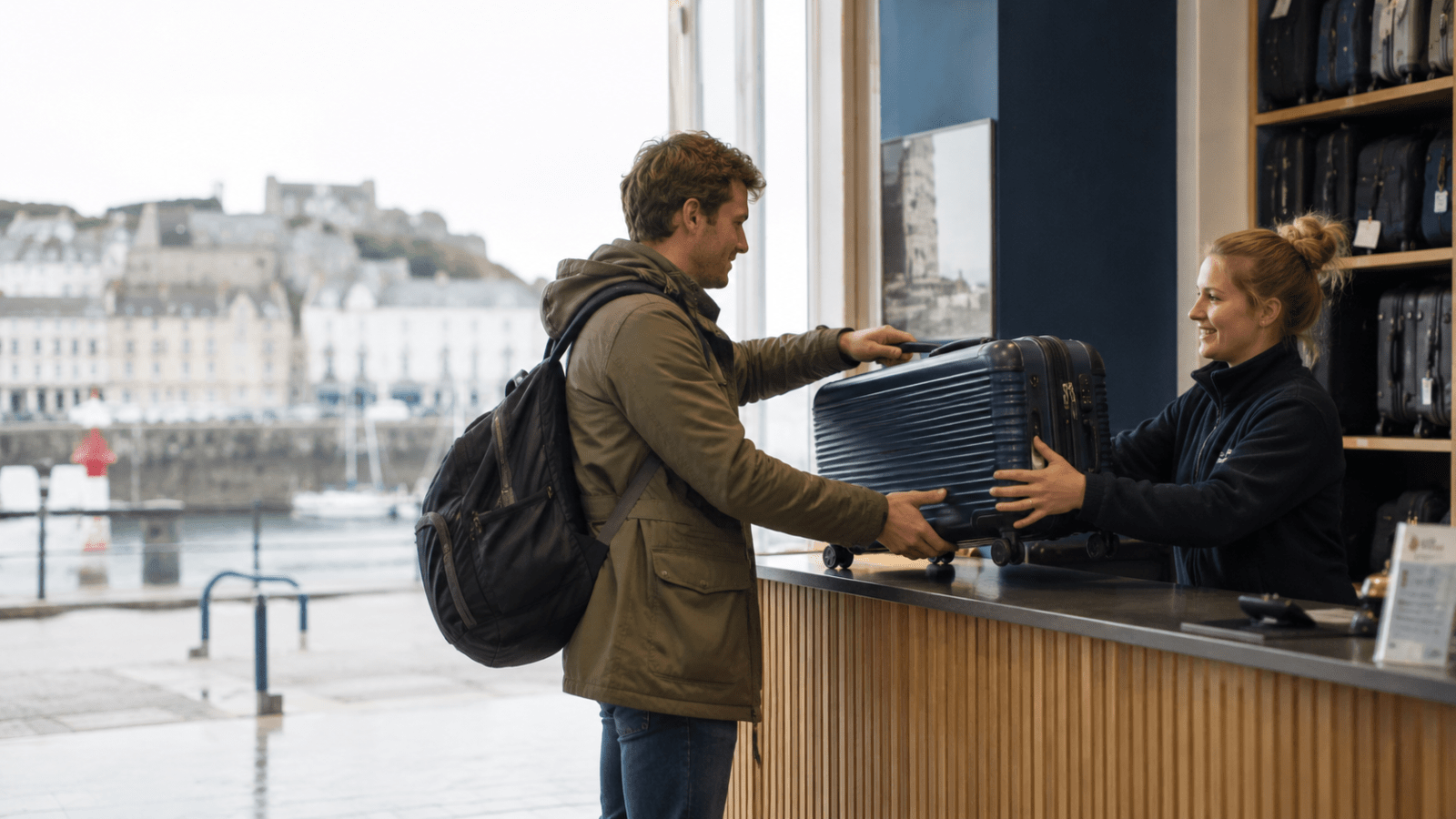 Luggage storage in Plymouth for travelers