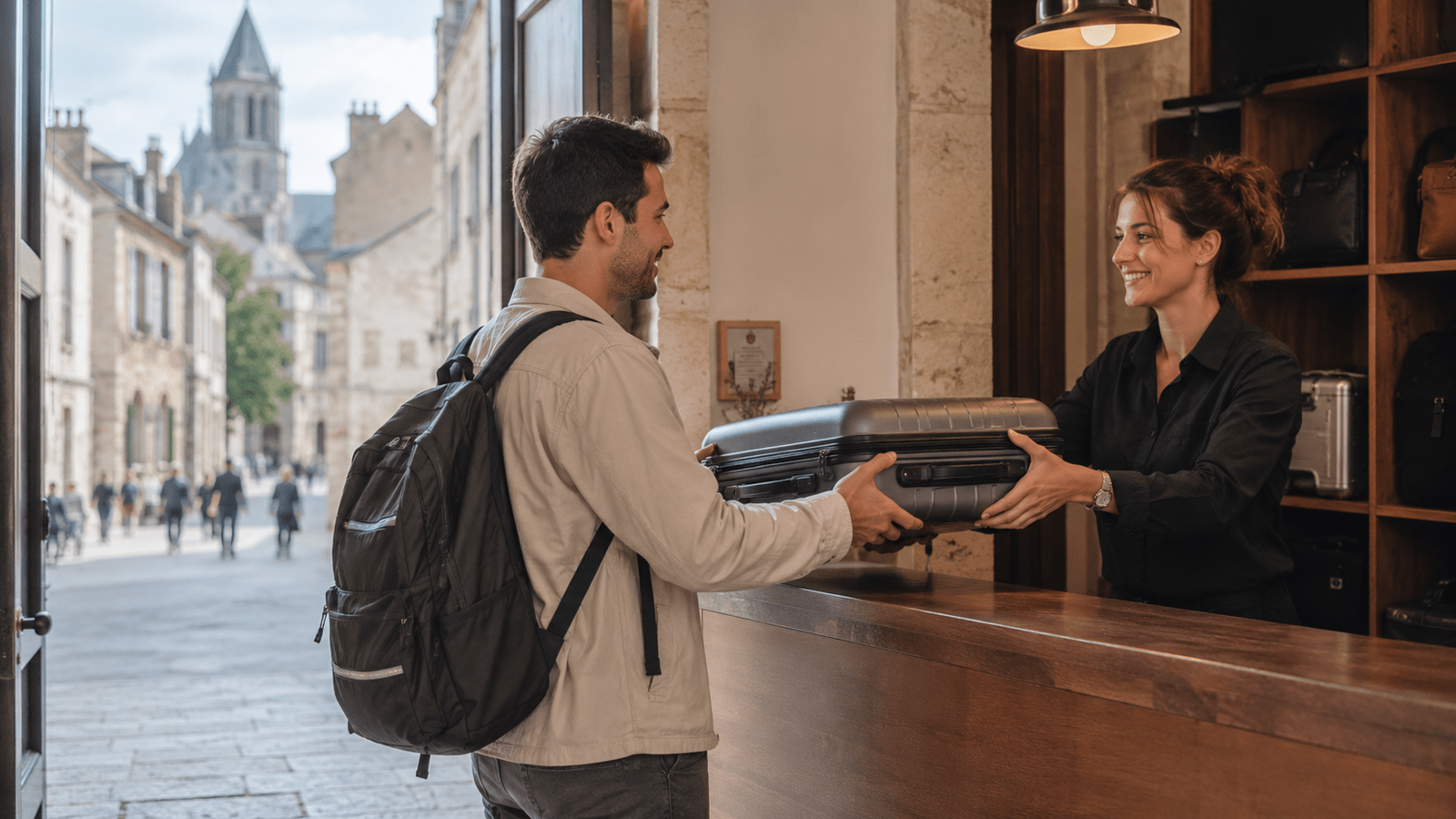 Luggage storage in Poitiers for travelers