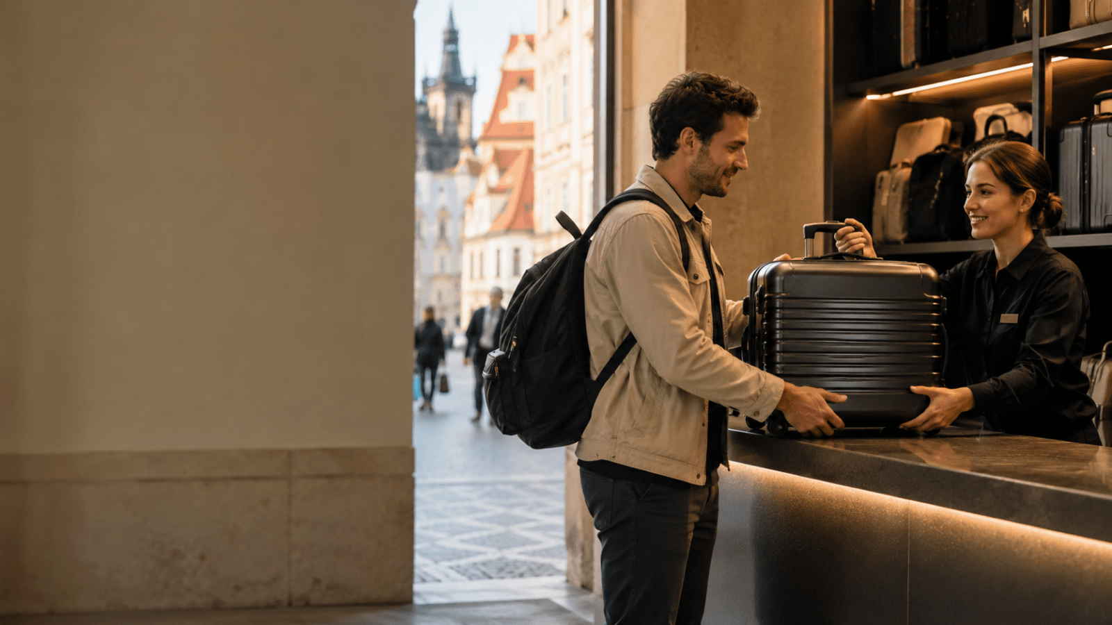 Luggage storage in Prague for travelers