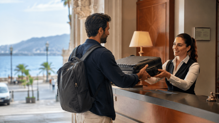Luggage storage in Reggio Calabria near the promenade and ferry port