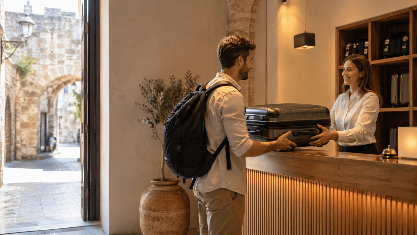 Luggage storage in Rhodes for travelers