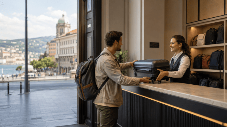 Secure luggage storage near Rijeka port and Korzo