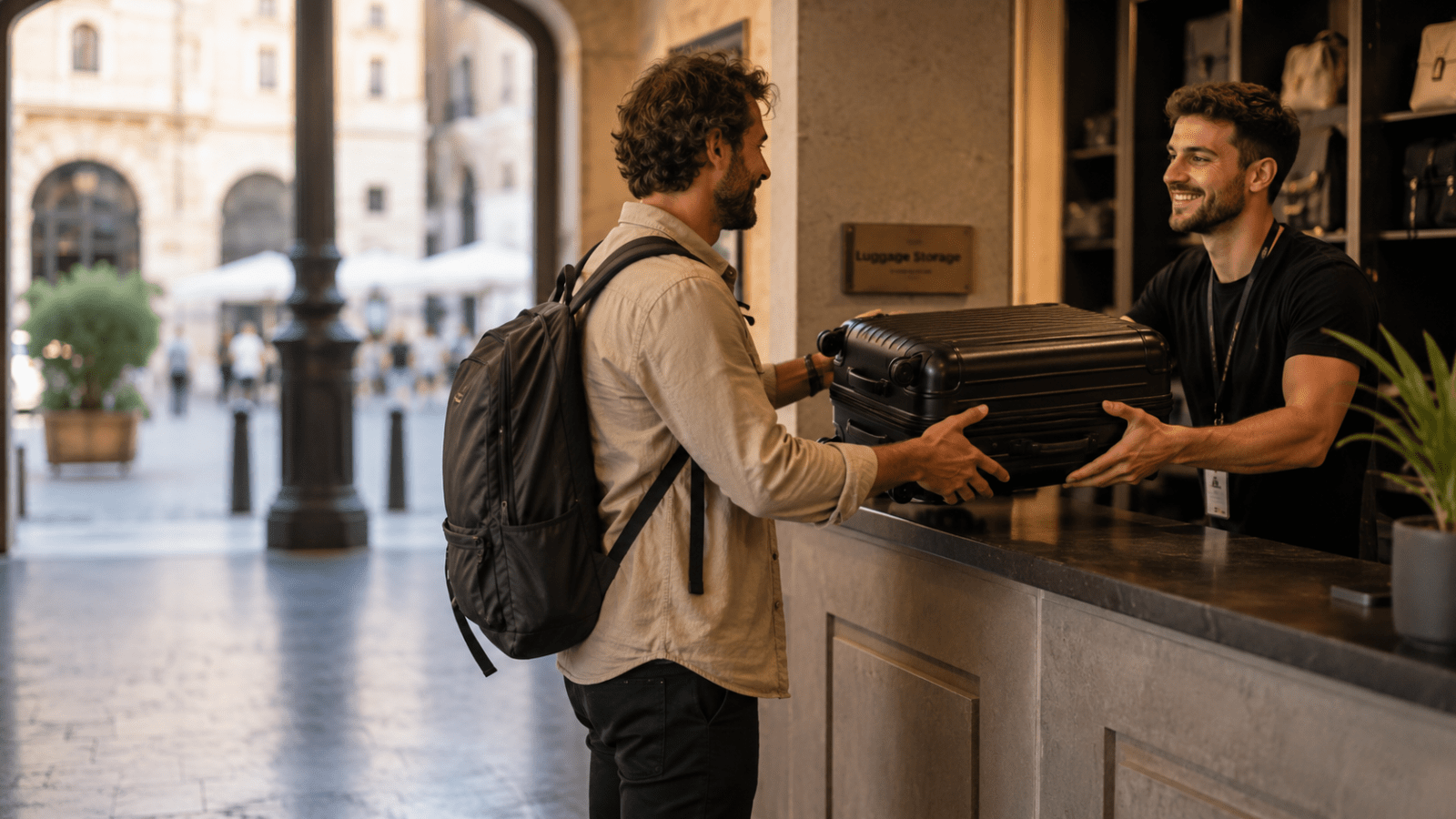 Luggage storage in Rome for travelers