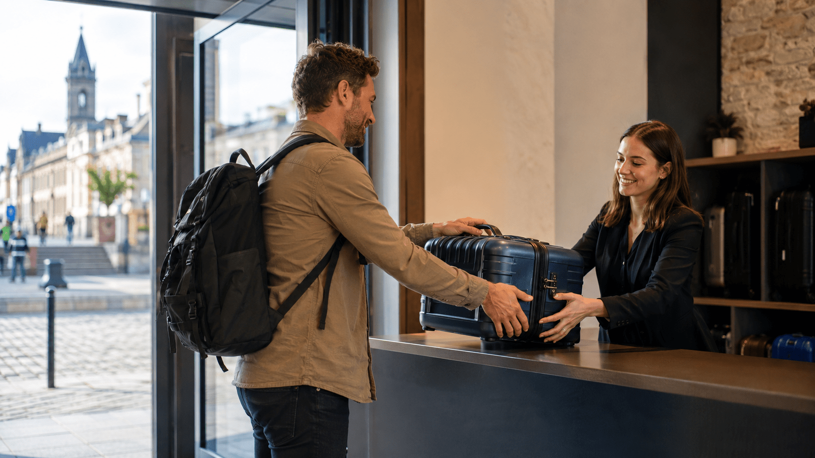 Luggage storage in Saint Quentin for travelers