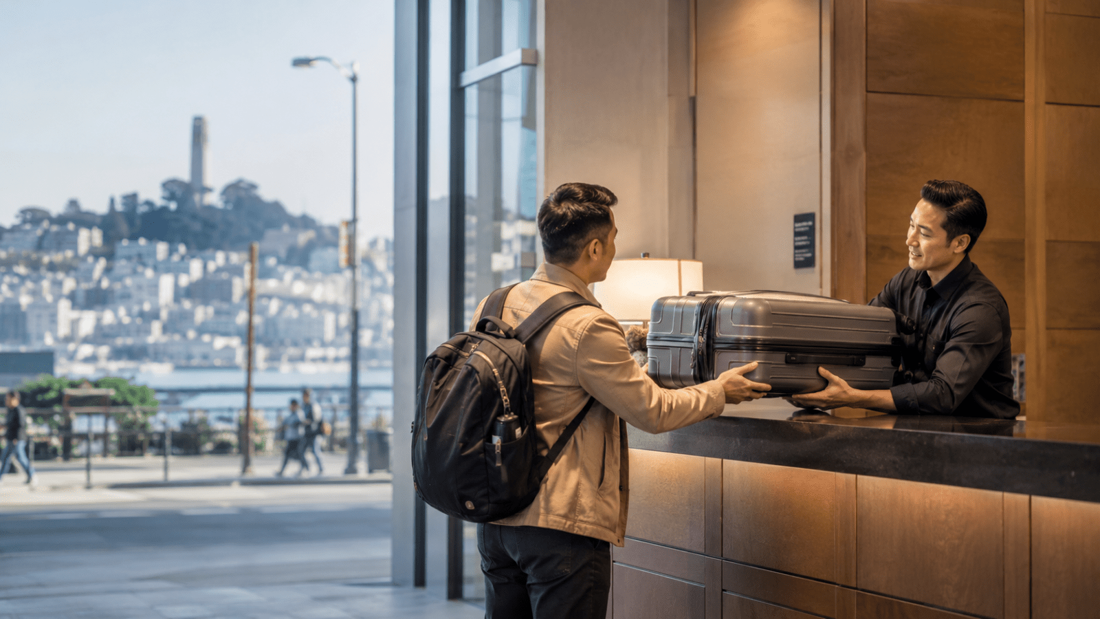 Luggage storage in San Francisco for travelers