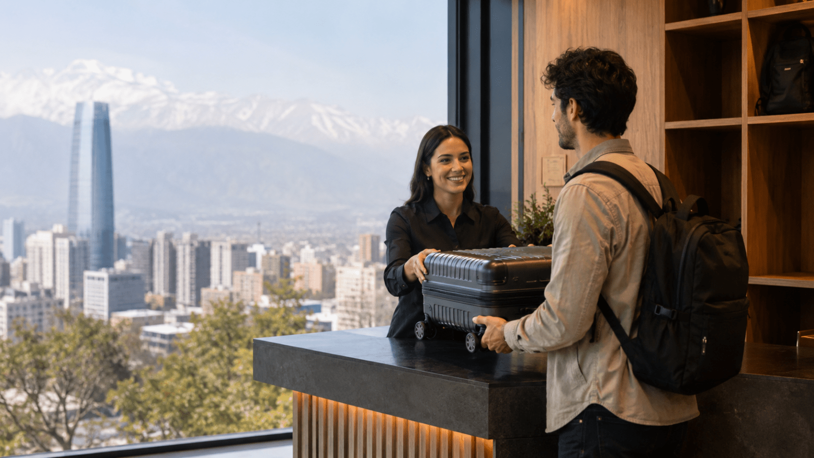 Luggage storage in Santiago for travelers