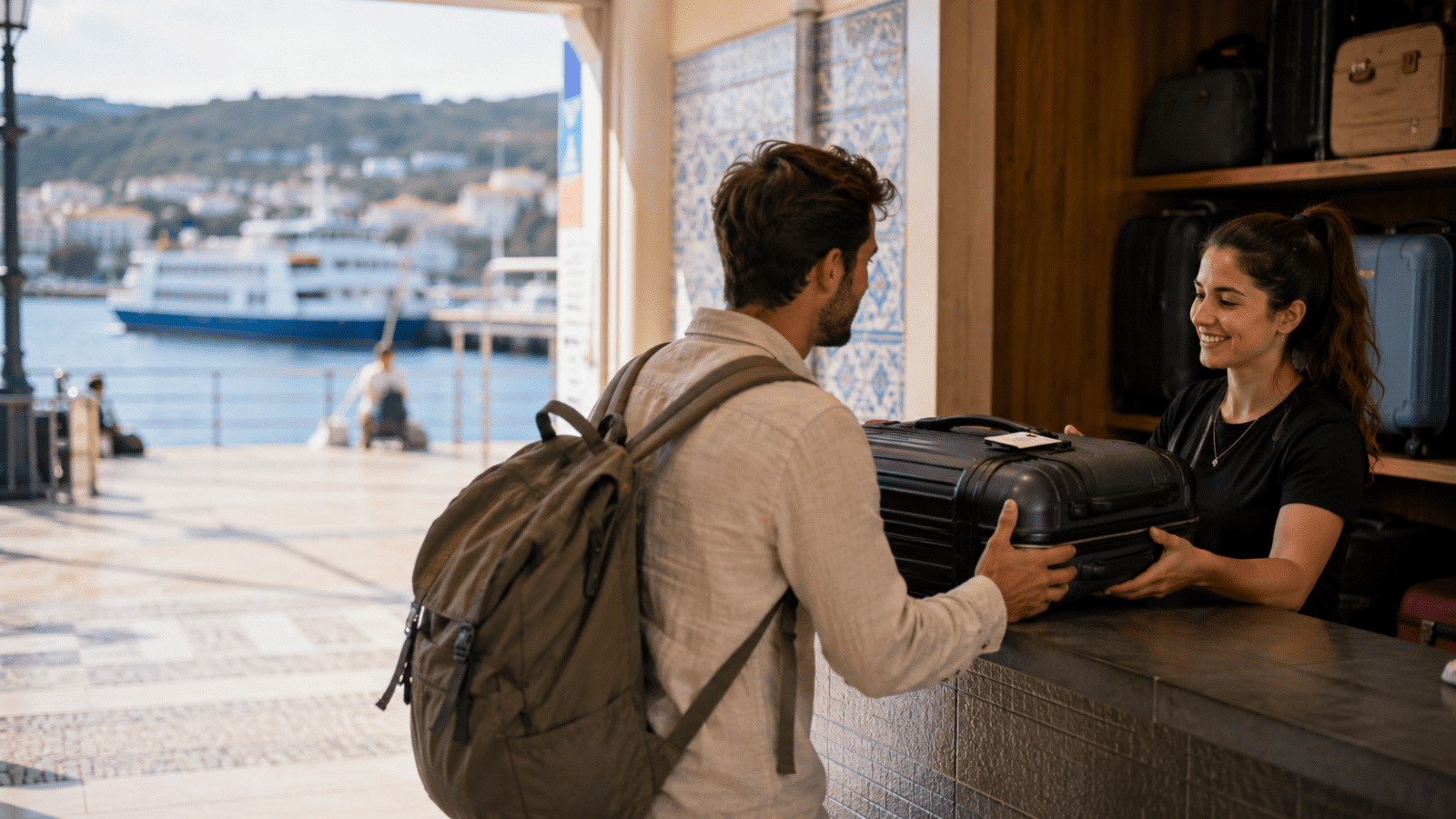 Luggage storage in Setubal for travelers