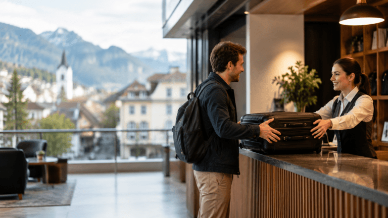 Luggage storage in Thun near the castle and lakefront