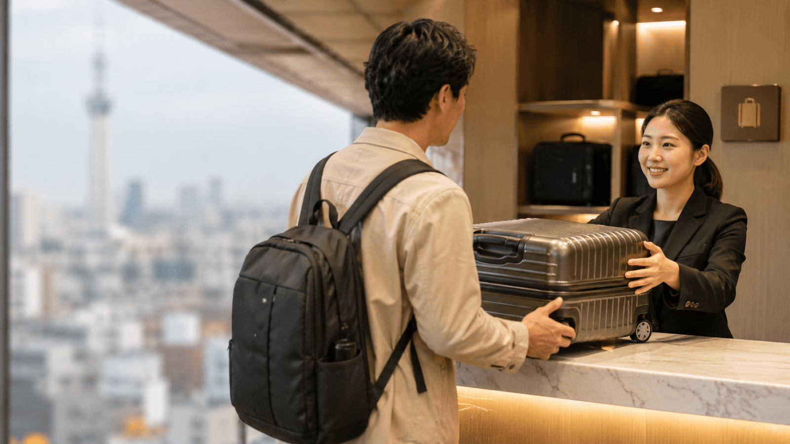 Luggage storage in Tokyo for travelers