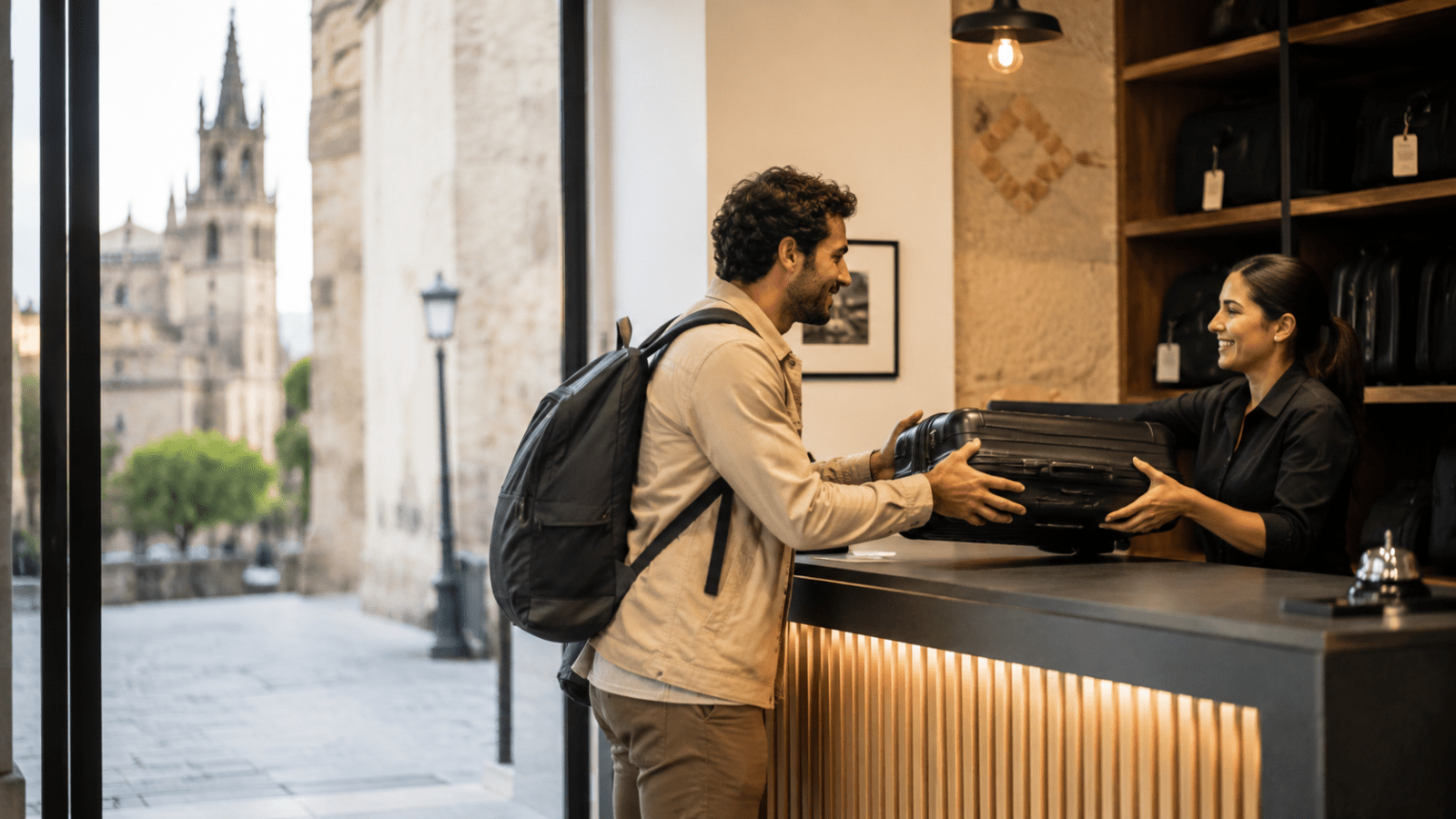 Luggage storage in Toledo for travelers