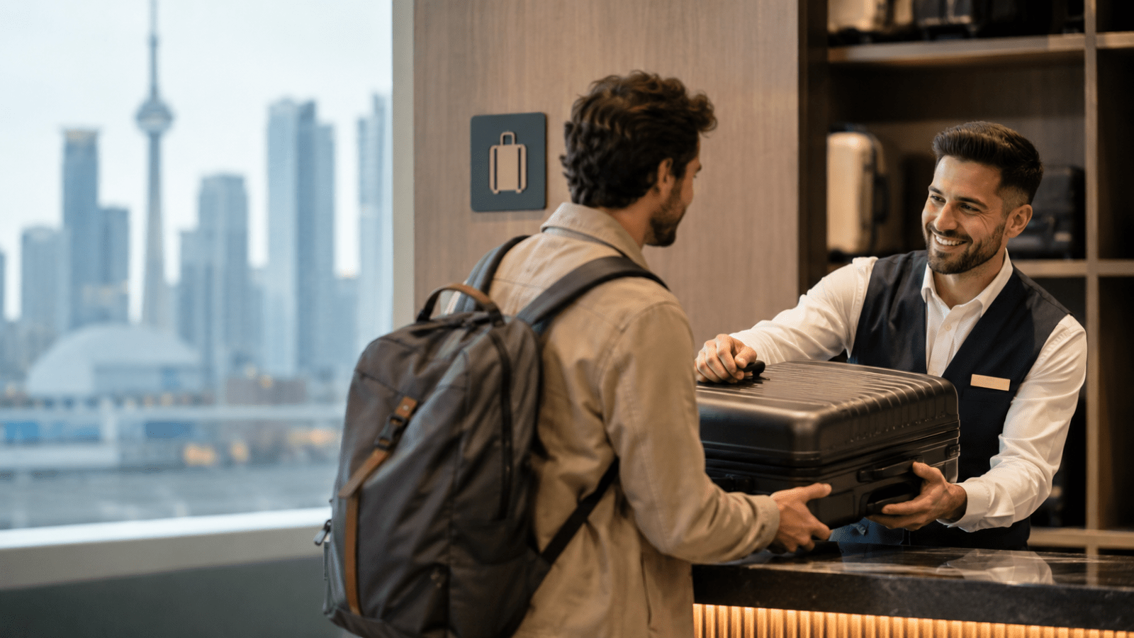 Luggage storage in Toronto for travelers