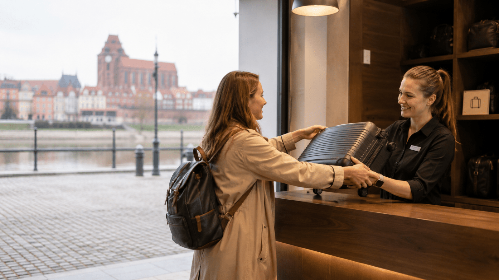 Luggage storage in Torun for travelers