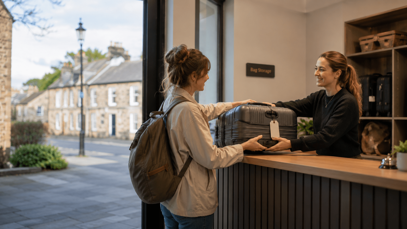 Luggage storage in Tranent for travelers