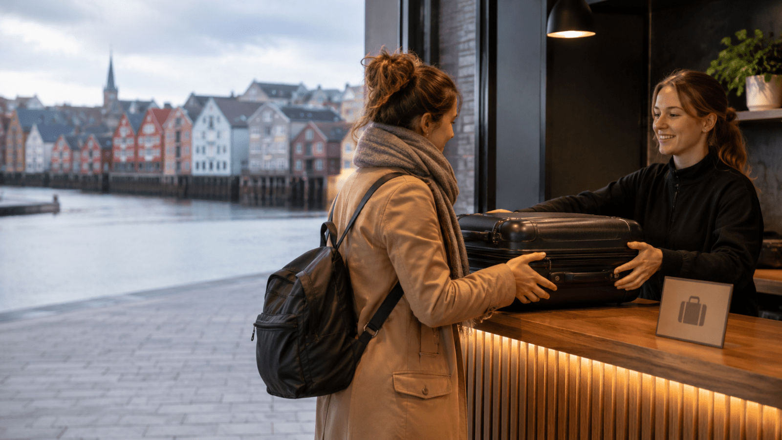 Luggage storage in Trondheim for travelers