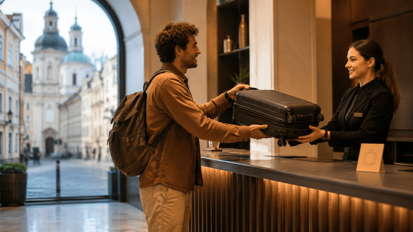 Luggage storage in Vilnius for travelers