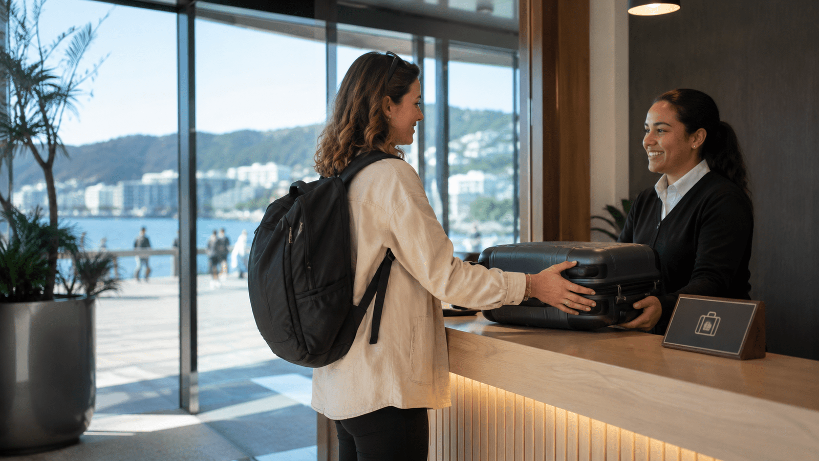 Luggage storage in Wellington for travelers