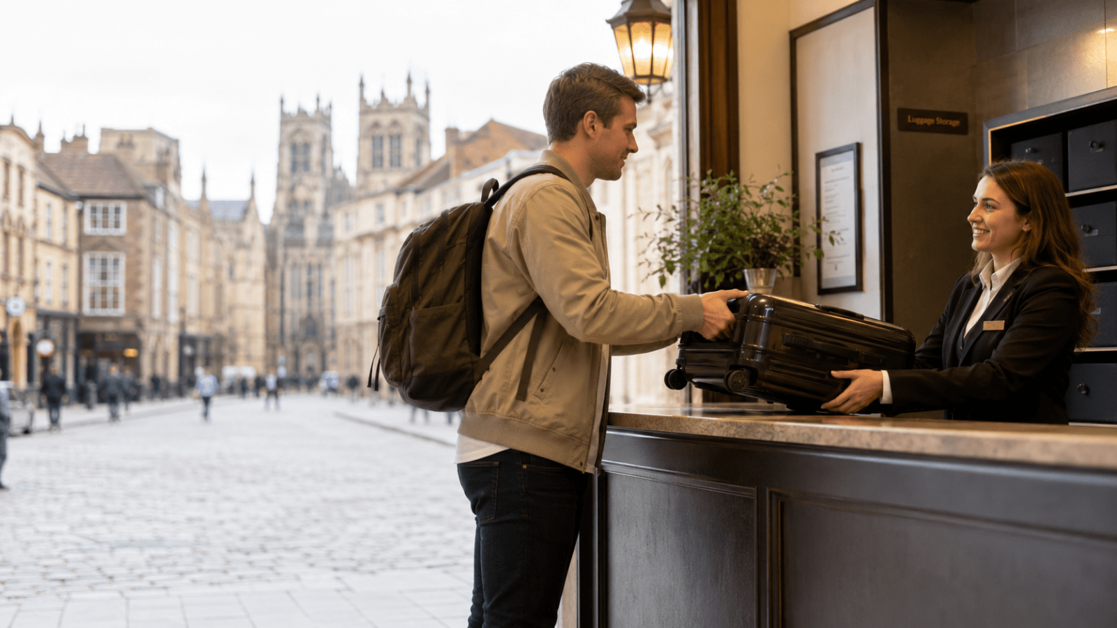 Luggage storage in York for travelers
