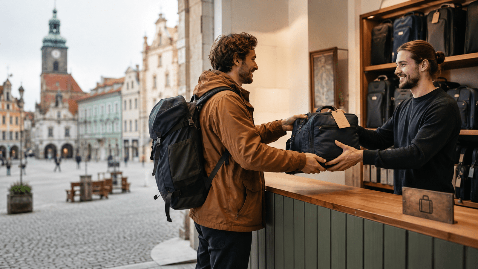 Luggage storage in Zabkowice Slaskie for travelers