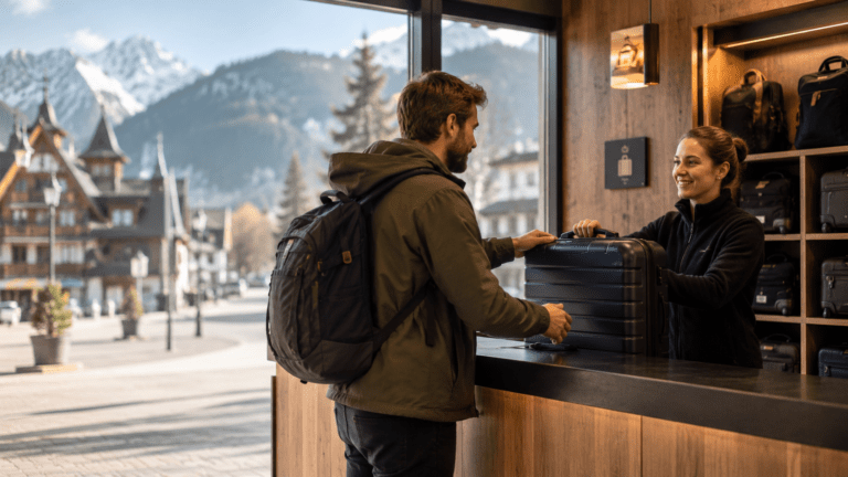 Luggage storage in Zakopane for hands-free mountain travel
