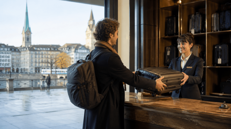 Secure luggage storage near Zurich Old Town and lakefront